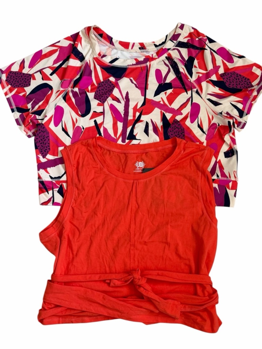 J.DOW FITNESS Crop Tops BUNDLE Workout Plus Size 2x